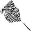 Printed Zebra Print Table Runner Party Accessory (1 count) (1/Pkg) view 1