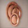 Sertodo Copper, Thessaly Round Platter, Hand Hammered 100% Pure Copper, 14 inch diameter view 2