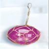 5" Violet Glass Buoy Float w/ LED Light view 1
