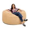 Jaxx 5 Foot Bean Bag Chair, Camel view 1