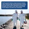DuPont Tyvek 400 Disposable Protective Coverall With Open Wrists And Ankle, White, 4X-Large, 25-Pack view 4