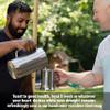 Maxam Stainless Steel Tankard Style Beer Mug, 20 Ounce view 4