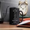 Quotable Life Begins Quotable Mug - Quotes Kitchen Home MUG-G226-QUOTE view 2