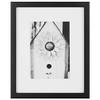 Gallery Perfect Multi-Size Picture Frame Set 7 Pack, Black Gallery Wall Frames with Hanging Hardware, Clear Glass - One 12x16, Two 8x10, Four 6x8 Matted Photo Frames for Wall Display view 2