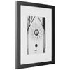 Gallery Perfect Multi-Size Picture Frame Set 7 Pack, Black Gallery Wall Frames with Hanging Hardware, Clear Glass - One 12x16, Two 8x10, Four 6x8 Matted Photo Frames for Wall Display view 3