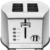KRUPS: 2 Slice Toaster, Stainless Steel Toaster, 5 Functions with Cancel, Toasting, Defrost, Reheat and Bagel, Cord Storage, Silver view 1