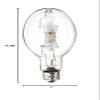 Satco S5837 3400K 1500-Watt Clear Universal Mount Mogul Base BT56 Metal Halide Lamp view 3