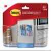 Command Large Caddy, Clear, with 4 Clear Indoor Strips, Organize Damage-Free view 1