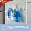 Command Large Caddy, Clear, with 4 Clear Indoor Strips, Organize Damage-Free view 3