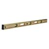 Bon 21-392 48-Inch Laminated American Hardwood Brass Bound Level with Hand Grooves view 1