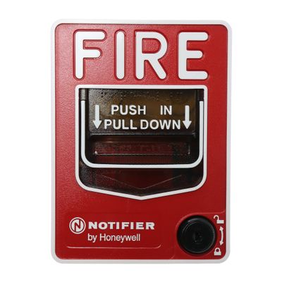 Notifier NBG-12LX Fire Alarm Addressable Pull Station Key Lock
