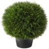 Silk Dcor Cedar Ball Topiary in Pot, 20-Inch, Green view 2