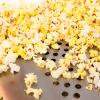 Funtime Sideshow Popper 4-Ounce Hot Oil Popcorn Machine with Cart, Red/Gold view 3