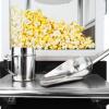 Funtime Sideshow Popper 4-Ounce Hot Oil Popcorn Machine with Cart, Black/Silver view 3