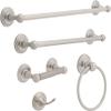 Franklin Brass 9065SN Jamestown, -bath Hardware Accessory, 24-Inch Glass Shelf view 3