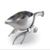 Arthur Court Designs Aluminum Antler Base Gravy Sauce Boat Bowl 10 Inch Long view 3