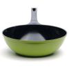 Ozeri Green Ceramic Wok, with Smooth Ceramic Non-Stick Coating (100% PTFE and PFAS Free) view 1