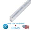 LED FANTASY UV LED Blacklight bar 10w 2ft T5 Integrated Bulb Black Light Fixture for Blacklight Poster and Party Fun Atmosphere with Built-in ON/Off Switch view 2