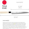 JapanBargain 1560, Extra Long Sushi Sashimi Knife Japaneses High Carbon Stainless Steel Sushi Chef Yanagiba Knife, Made in Japan, 11.75 inch Long view 3