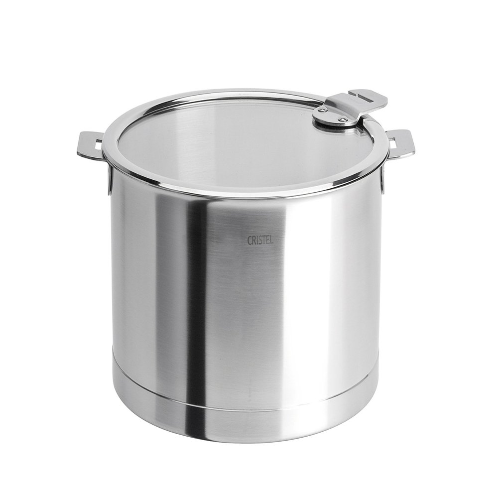 Cristel Strate C18QLKSA Saucepan, 2 quart, Silver