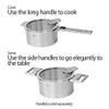 Cristel Strate C18QLKSA Saucepan, 2 quart, Silver view 2
