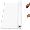 Party Favors Plus Wedding Aisle Runner White Plain Plastic 36" x 100ft view 3