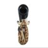 DWK Tall Drink Giraffe Decorative Table Top Wine Bottle Holder | Home Bar Decor | Wine Accessories | Kitchen Organization | Great Gifts for Her - 13.5" view 4