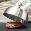 Carlisle FoodService Products 60103 Aluminum Burger Cover/Cheese Melting Dome, 6 view 2