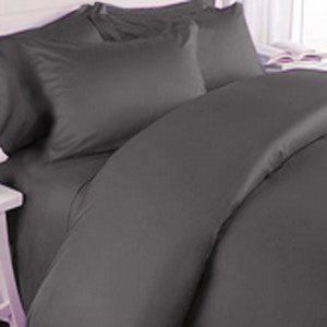 1500 Thread Count 4pc California King Size Egyptian Bed Sheet Set,Deep Pocket, Grey