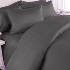 1500 Thread Count 4pc California King Size Egyptian Bed Sheet Set,Deep Pocket, Grey