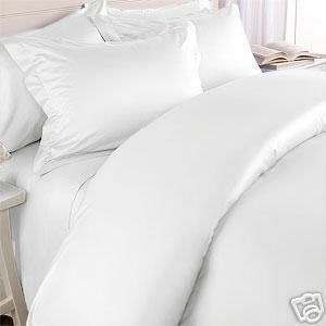 1200 Thread Count 4pc California King Size Egyptian Bed Sheet Set,Deep Pocket, White