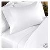 BESPOLITAN INC. California King Size- 1200 Thread Count 4pc Bed Sheet Set, Deep Pocket, White view 1
