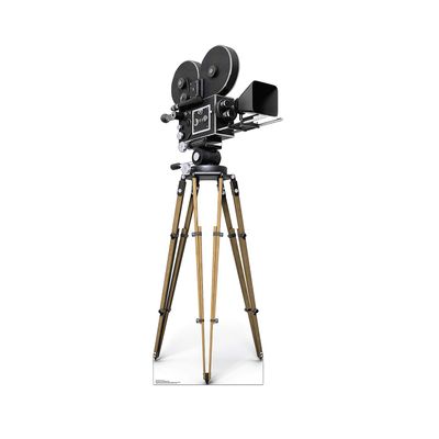 Cardboard People Hollywood Camera Life Size Cardboard Cutout Standup