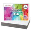 Magtech Magnetic Photo Pocket Picture Frame, White, Holds 4 x 6 Inches Photos, 25 Pack, Made in the USA (14625) view 1