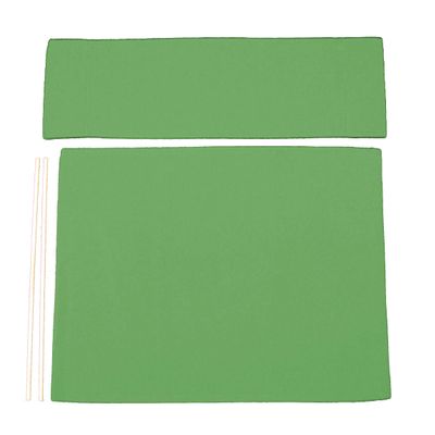 Marine Grade Weather Resistant Directors Chair Replacement Cover (Round Stick) - Gingko