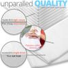 White Cotton Napkins Cloth 20 x 20 Oversized 100% Natural Bulk Linens for Dinner, Events, Weddings by Aunti Em's Kitchen, Set of 12 view 2