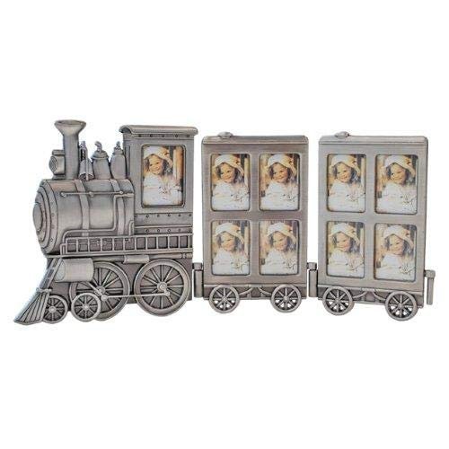 GiftsOGifts Train, 9 Holes Picture Frame