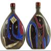 Mara Ceramic Stoneware 28 Oz. Many Faces Decanter view 1