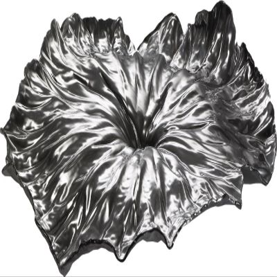 Alessi "A Lotus Leaf" Centerpiece in 18/10 Stainless Steel Mirror Polished, Silver
