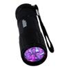 HQRP 365nM 9 LED Flashlight/Blacklight for Criminal Scene Investigation and Forensic Examinations view 1