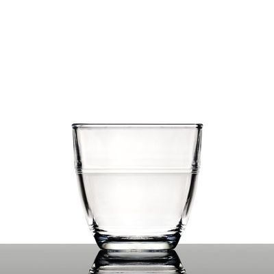 Duralex Le Gigogne Tumblers, 5 5/8 oz. / 16 cl Set of 6, Clear