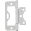 Rockler 3" Non-Mortise Butt Hinges - Heavy-Duty Inset Hinges for Shutters, Cabinets & Interior Doors - Removable Pin, Wrap-Style Support, Multiple Finishes - Easy Installation for Home & DIY Projects view 1