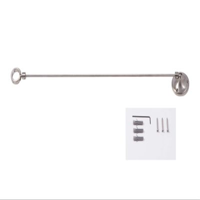 Zoe Industries Shower Head Support Bracket - Brushed Nickel Finish