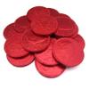 Fort Knox Milk Chocolate 1.5-inch Coins - Red Foil, 1 lb view 1
