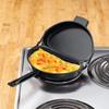 WalterDrake Nonstick Omelet Pan, Made of Durable Steel with a Teflon Coating, 10  Dia. view 3