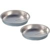 Quick Release Easy-Out Cake Pan Set of 2, Effortlessly Bake and Serve Perfect Cakes and Pies, 9" Diameter x 1 1/2"H view 1