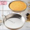 Quick Release Easy-Out Cake Pan Set of 2, Effortlessly Bake and Serve Perfect Cakes and Pies, 9" Diameter x 1 1/2"H view 2