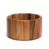 Lipper International Acacia Straight-Side Serving Bowl for Fruits or Salads, Large, 10" Diameter x 5" Height, Single Bowl view 1