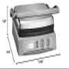 Cuisinart Deluxe Electric Griddler, Stainless Steel, GR-150NAS view 2