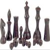 Matfer Bourgeat Polycarbonate Chess Pieces Chocolate Mold Sheet, 16 cavities view 1